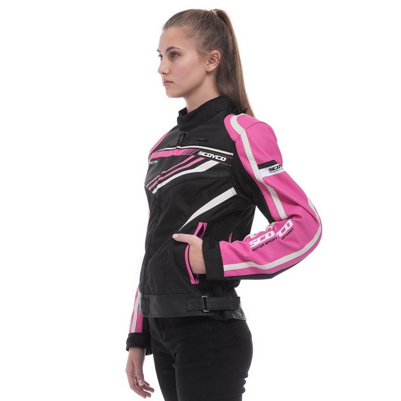Мотокуртка Scoyco JK37W Pink/Black