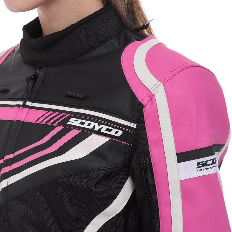 Мотокуртка Scoyco JK37W Pink/Black