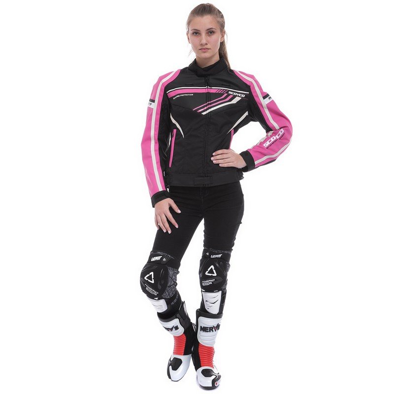 Мотокуртка Scoyco JK37W Pink/Black