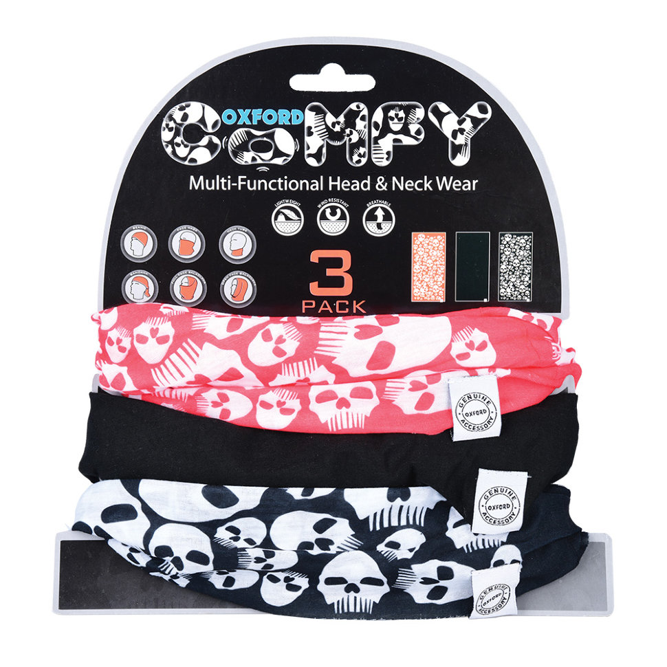 Бафф Oxford Comfy Skulls 3-Pack (NW106)