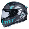 Мотошлем MT Helmets KRE Gloss Snake Carbon Gabri 2018 A8 Matt Black