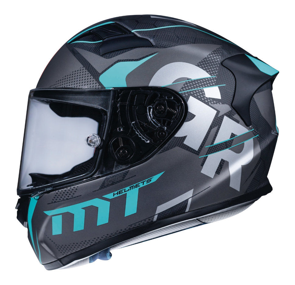 Мотошлем MT Helmets KRE Gloss Snake Carbon Gabri 2018 A8 Matt Black