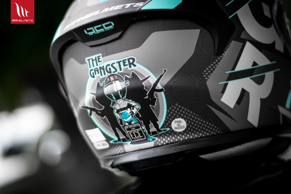 Мотошлем MT Helmets KRE Gloss Snake Carbon Gabri 2018 A8 Matt Black