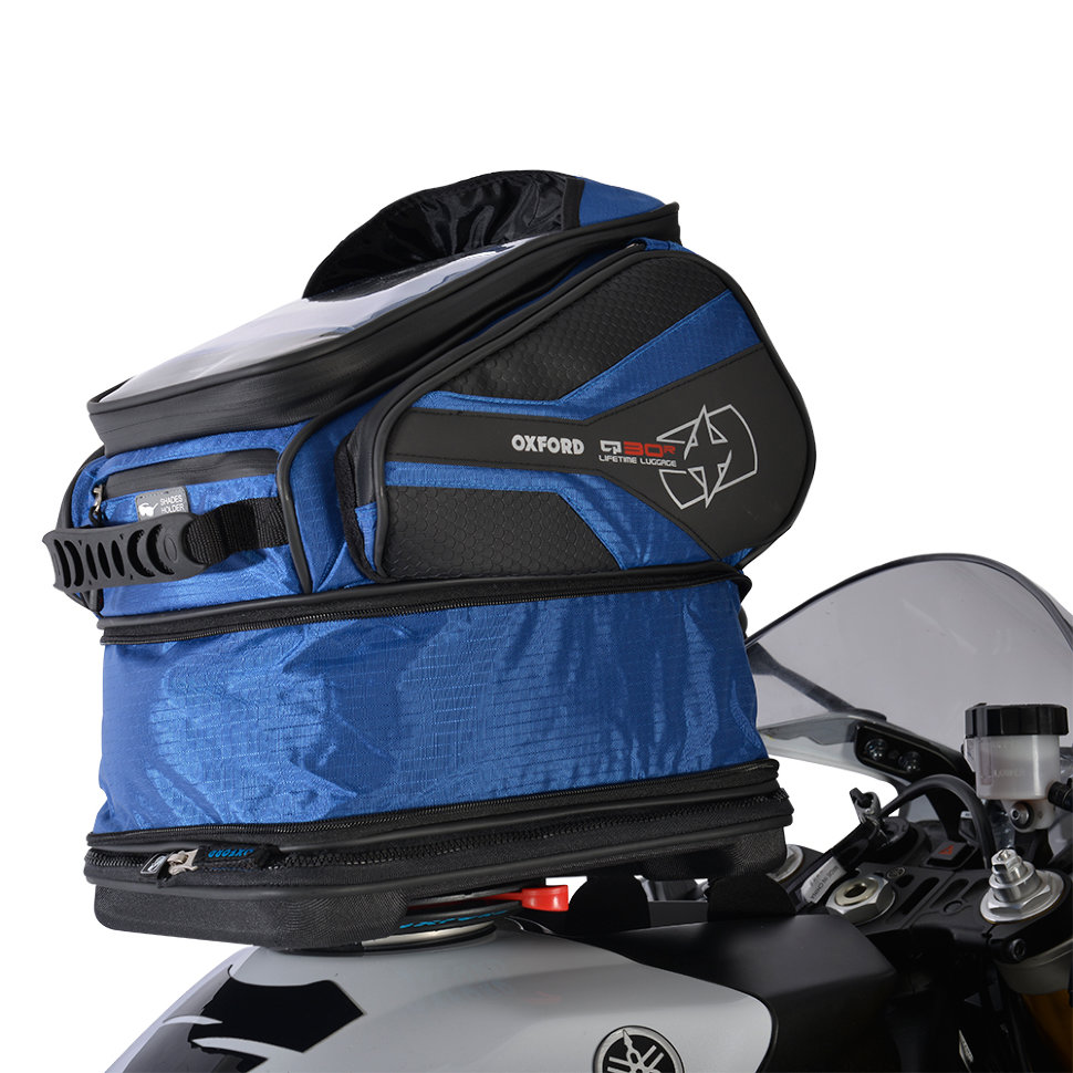 Мотосумка на бак Oxford Q30R QR Tank Bag Blue (OL272)