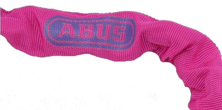 Мотозамок с цепью ABUS 1385/75 Tresor Neon Pink (712654)