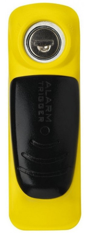 Мотозамок с сигнализацией ABUS 350 Trigger Alarm Yellow (559730)