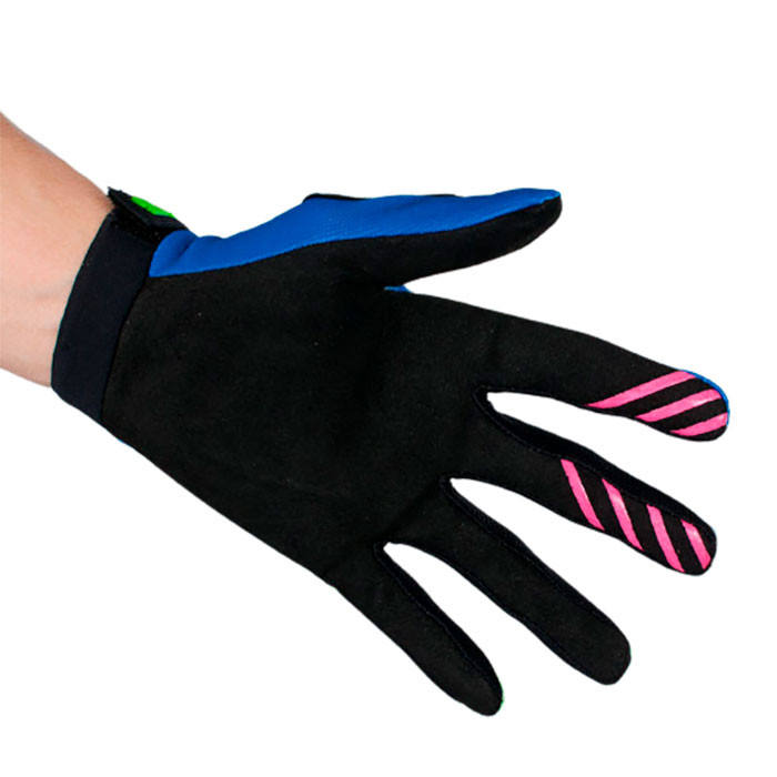 Мотоперчатки Alias Aka Glove Blue/Neon Green