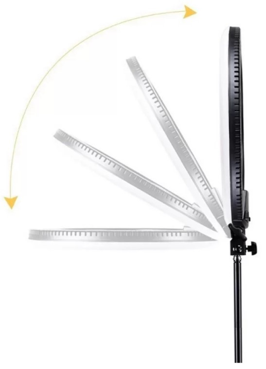 Кільцеве світло зі стійкою Tolifo R-48B-AC (58263)