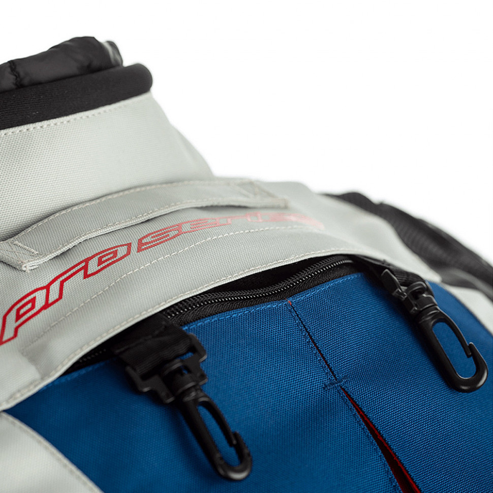 Мотокуртка мужская RST Pro Series Adventure-X CE Mens Textile Ice/Blue/Red