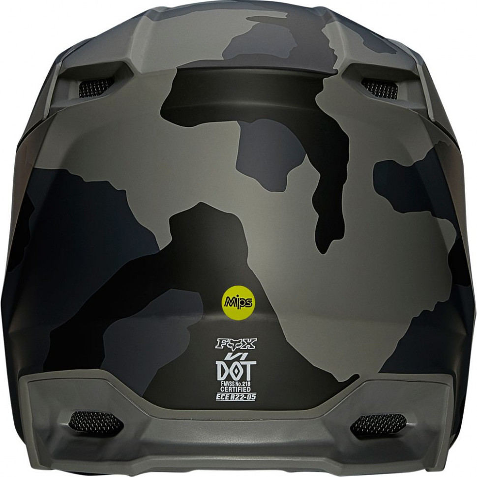 Детский мотошлем FOX YTH V1 Mips Trev Helmet Camo