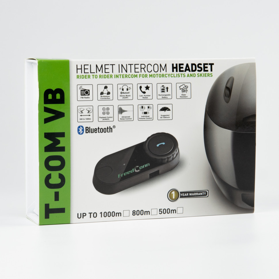 Мотогарнитура FreedConn T-COM-VB c FM радио