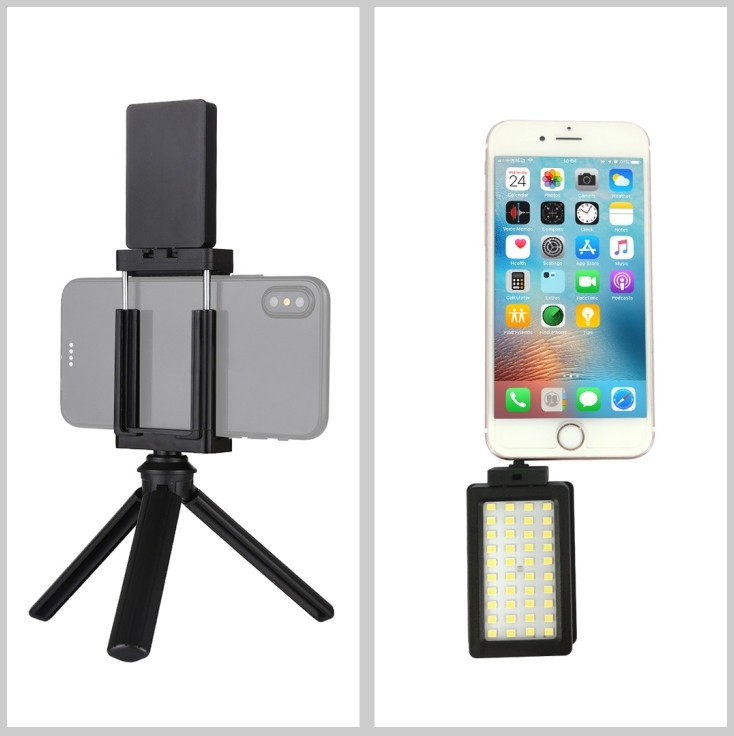 Штатив со светом для смартфона Puluz PU462B