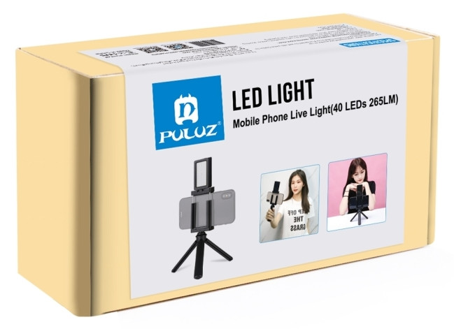 Штатив со светом для смартфона Puluz PU462B