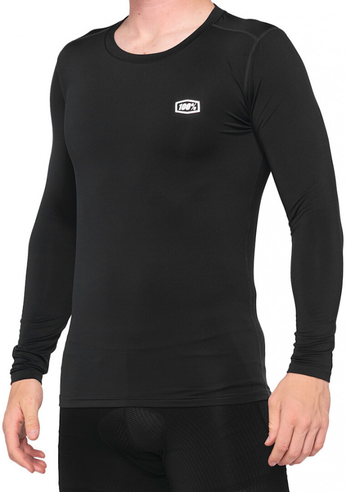 Термокофта Ride 100% Basecamp Base Layer Black
