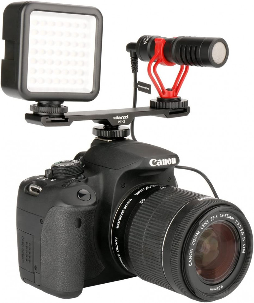 Розширювальна планка Ulanzi PT-2 на два холодні черевики