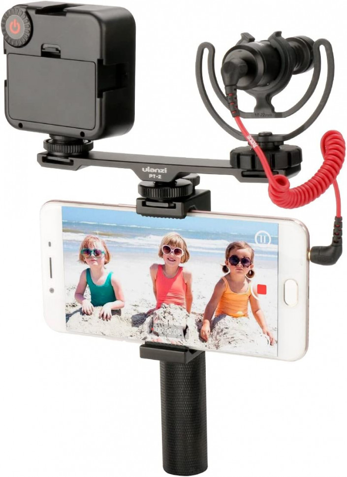 Розширювальна планка Ulanzi PT-2 на два холодні черевики