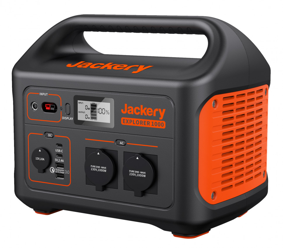 Портативная электростанция Jackery Explorer 1000EU (Explorer-1000) (1002 Вт·ч / 1000 Вт)
