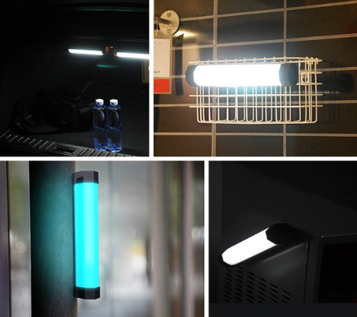 Водонепроницаемый свет трубка с магнитом Luxceo P200 RGB 6W