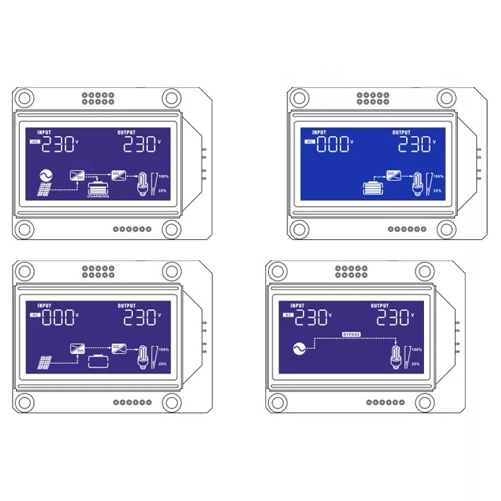 Солнечный инвертор Easun Power IsolarSMG II 3.6 кВт (MPPT 100 A + WiFi)