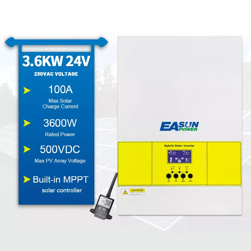 Солнечный инвертор Easun Power IsolarSMG II 3.6 кВт (MPPT 100 A + WiFi)