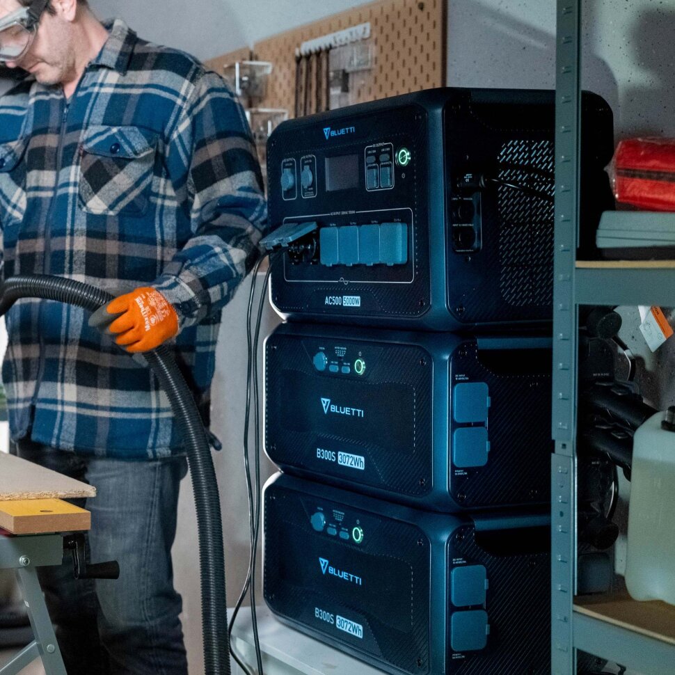 Комплект BLUETTI AC500 + B300S (3072 Вт·год / 5000 Вт)