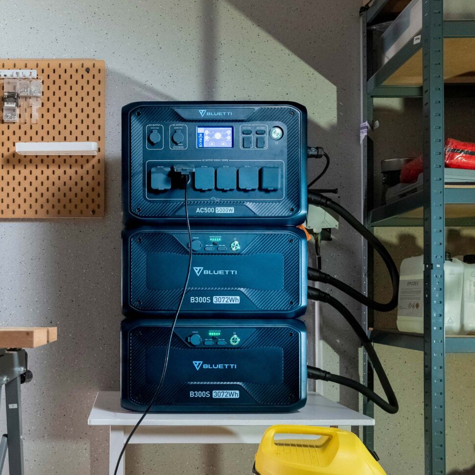 Комплект BLUETTI AC500 + B300S (3072 Вт·год / 5000 Вт)