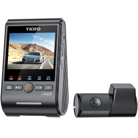 Видеорегистратор Viofo A329 4K 60FPS + 2К c GPS и камерой заднего вида