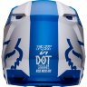 Мотошлем Fox V1 Mata Helmet Blue/White