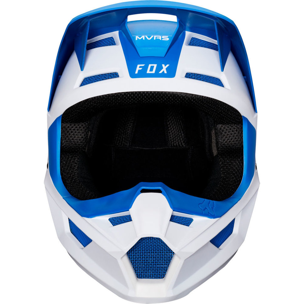Мотошлем Fox V1 Mata Helmet Blue/White