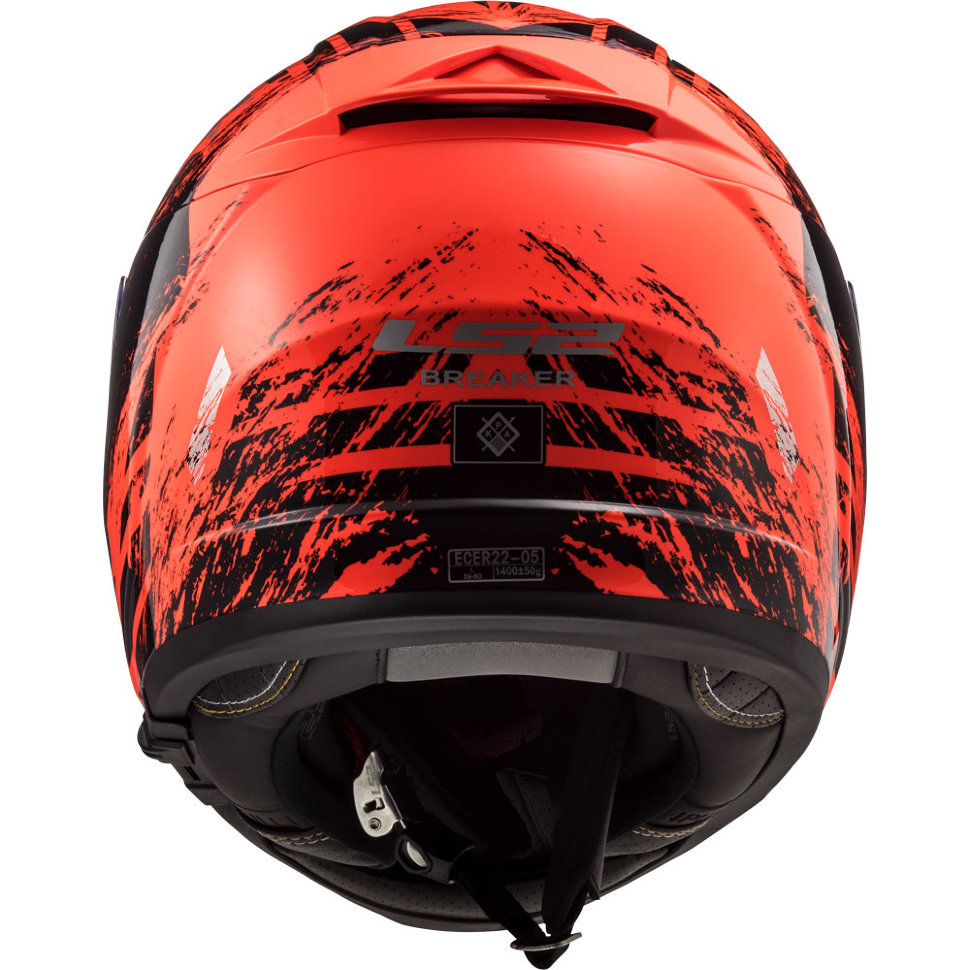 Мотошлем LS2 FF390 Breaker Swat Fluo Orange/Black