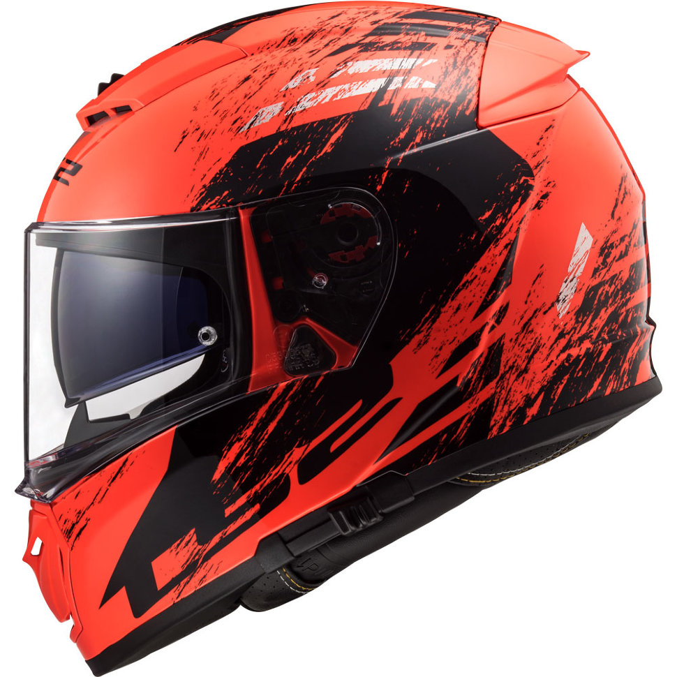 Мотошлем LS2 FF390 Breaker Swat Fluo Orange/Black