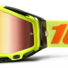 Мото очки 100% Racecraft Attack Yellow Mirror Lens Red (50110-026-02)