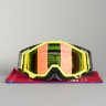 Мото очки 100% Racecraft Attack Yellow Mirror Lens Red (50110-026-02)