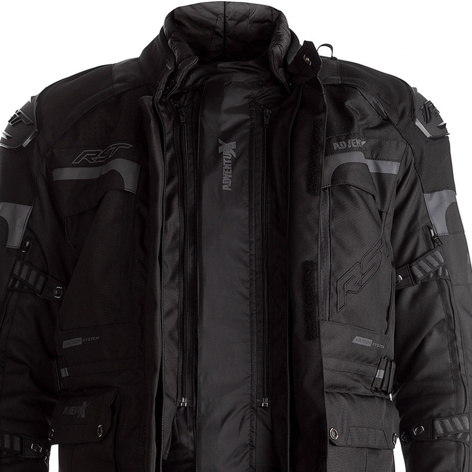 Мотокуртка мужская RST Pro Series Adventure-X CE Mens Textile Black/Black