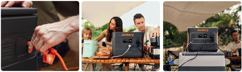 Портативная электростанция Jackery Explorer 2000 Pro (Explorer-2000-Pro) (2160 Вт·ч / 2200 Вт)