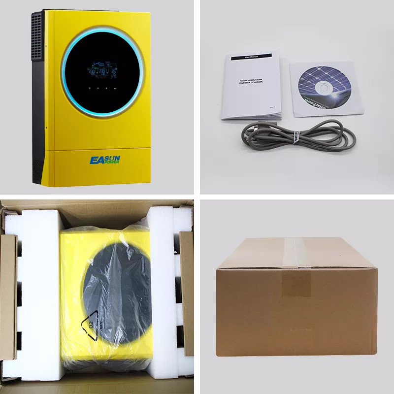 Гібридний сонячний інвертор Easun Power IGridSV-IV 5.6 кВт (MPPT 120 A + WiFi)