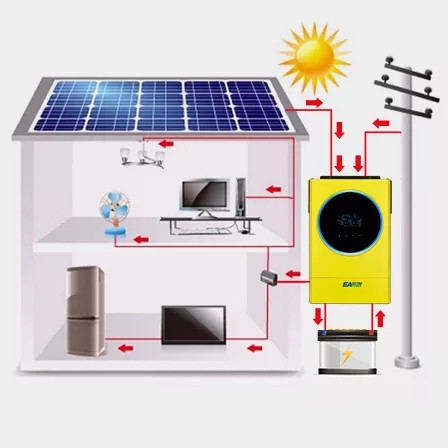 Гібридний сонячний інвертор Easun Power IGridSV-IV 5.6 кВт (MPPT 120 A + WiFi)