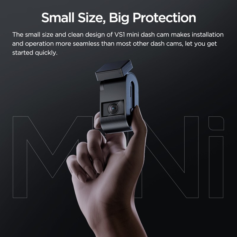 Видеорегистратор Viofo VS1 Mini 2K HDR с GPS и WiFi