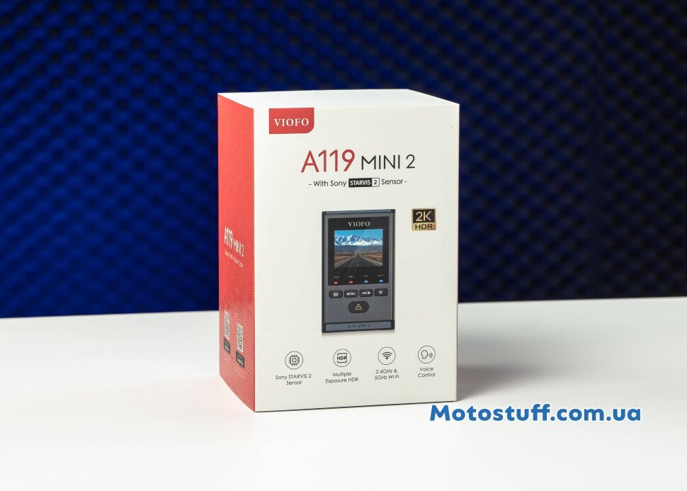 Видеорегистратор Viofo A119 MINI 2 2K 60FPS c GPS