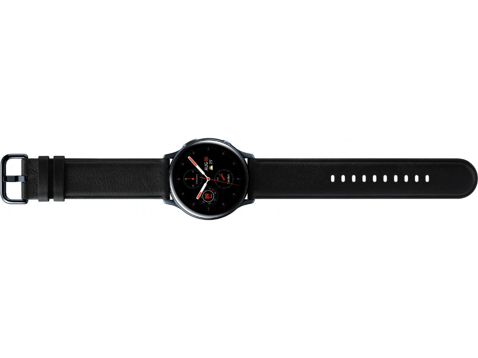 Смарт-часы Samsung Galaxy watch Active 2 Stainless steel (R830) Black (SM-R830NSKASEK)