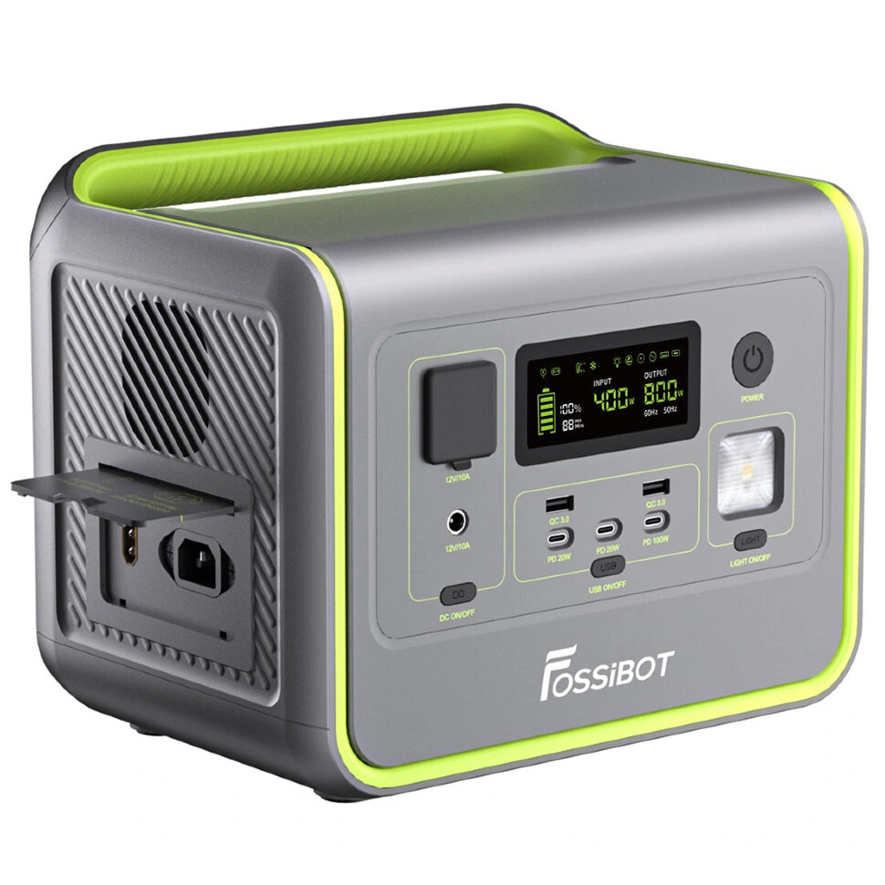 Зарядна станція Fossibot F800 (512 Вт·год / 800 Вт)