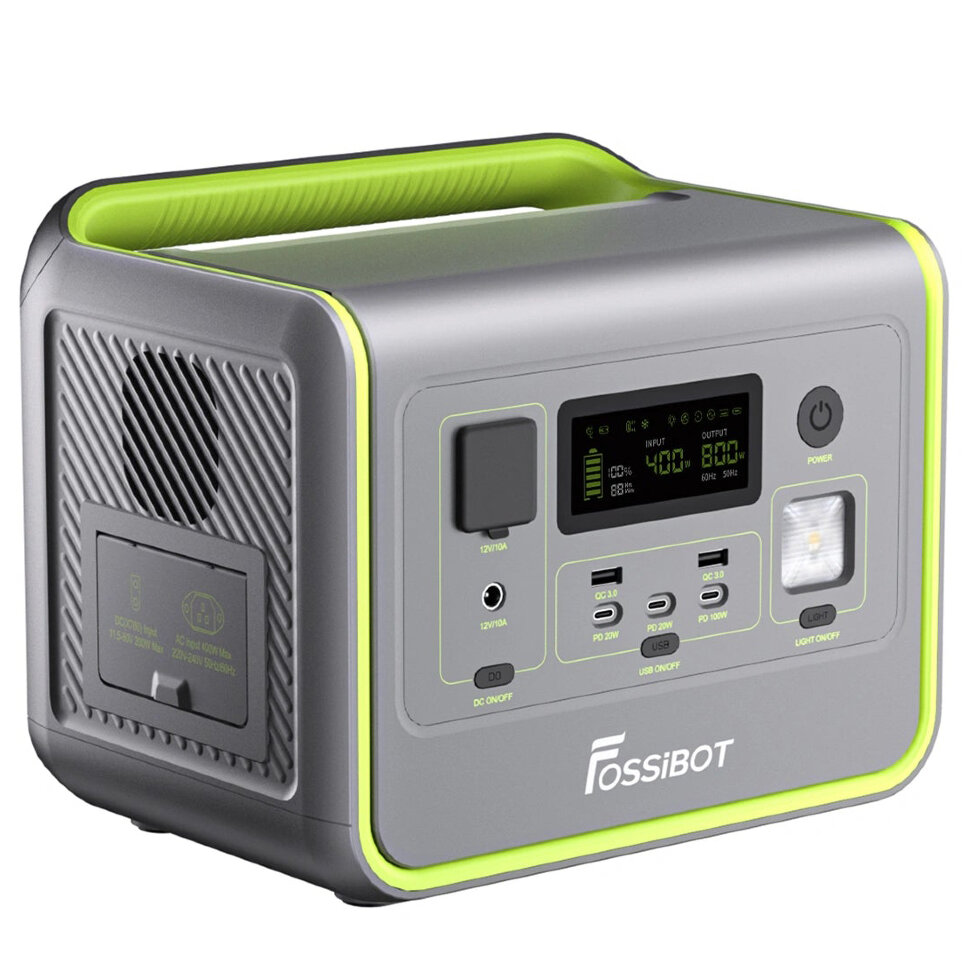 Зарядна станція Fossibot F800 (512 Вт·год / 800 Вт)