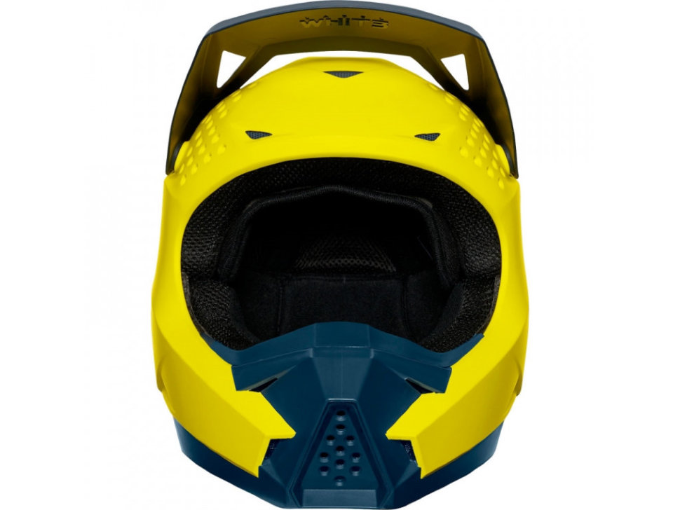 Мотошлем Shift Whit3 Helmet Yellow-Navy