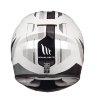 Мотошлем MT Helmets Rapide Duel D7 Gloss Pearl Silver