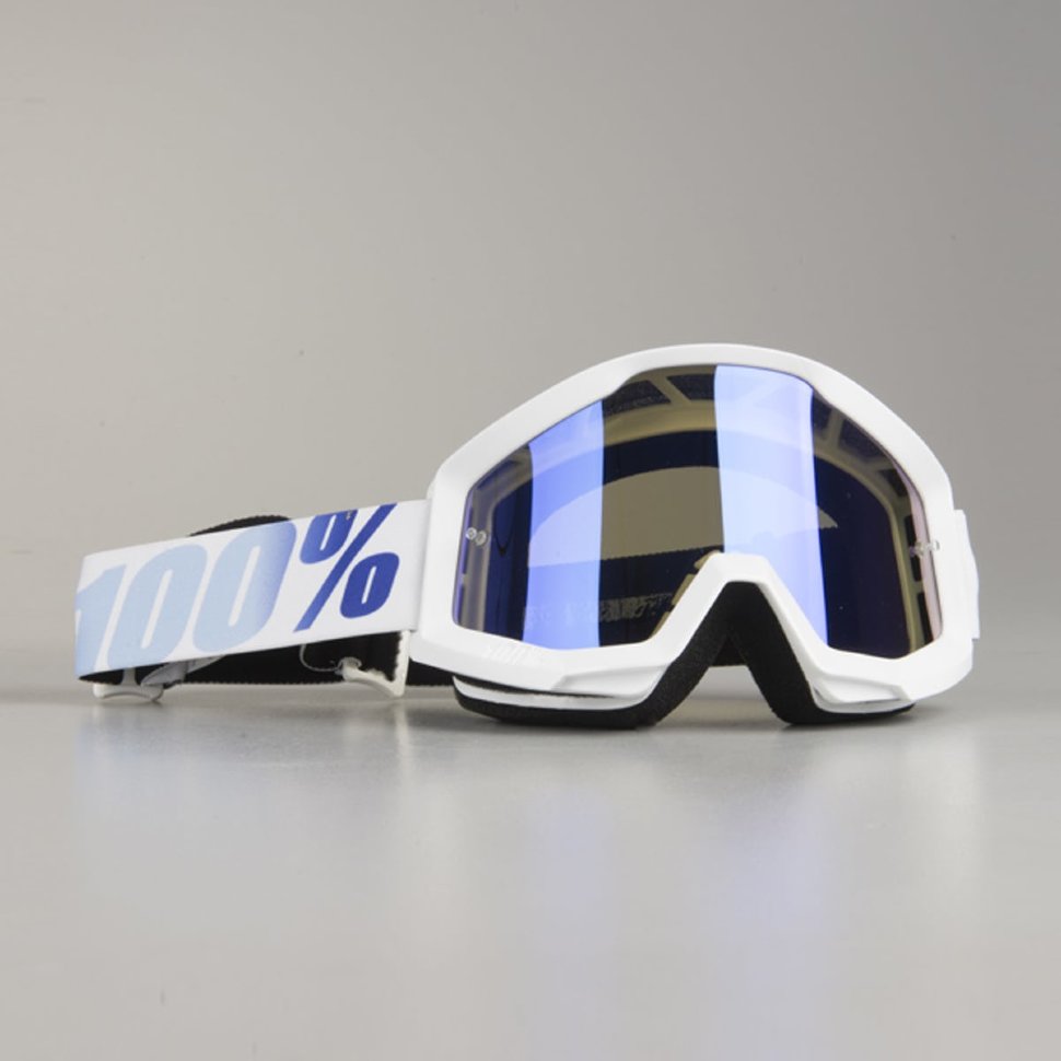 Мото очки 100% Strata Equinox Mirror Lens Blue (50410-237-02)