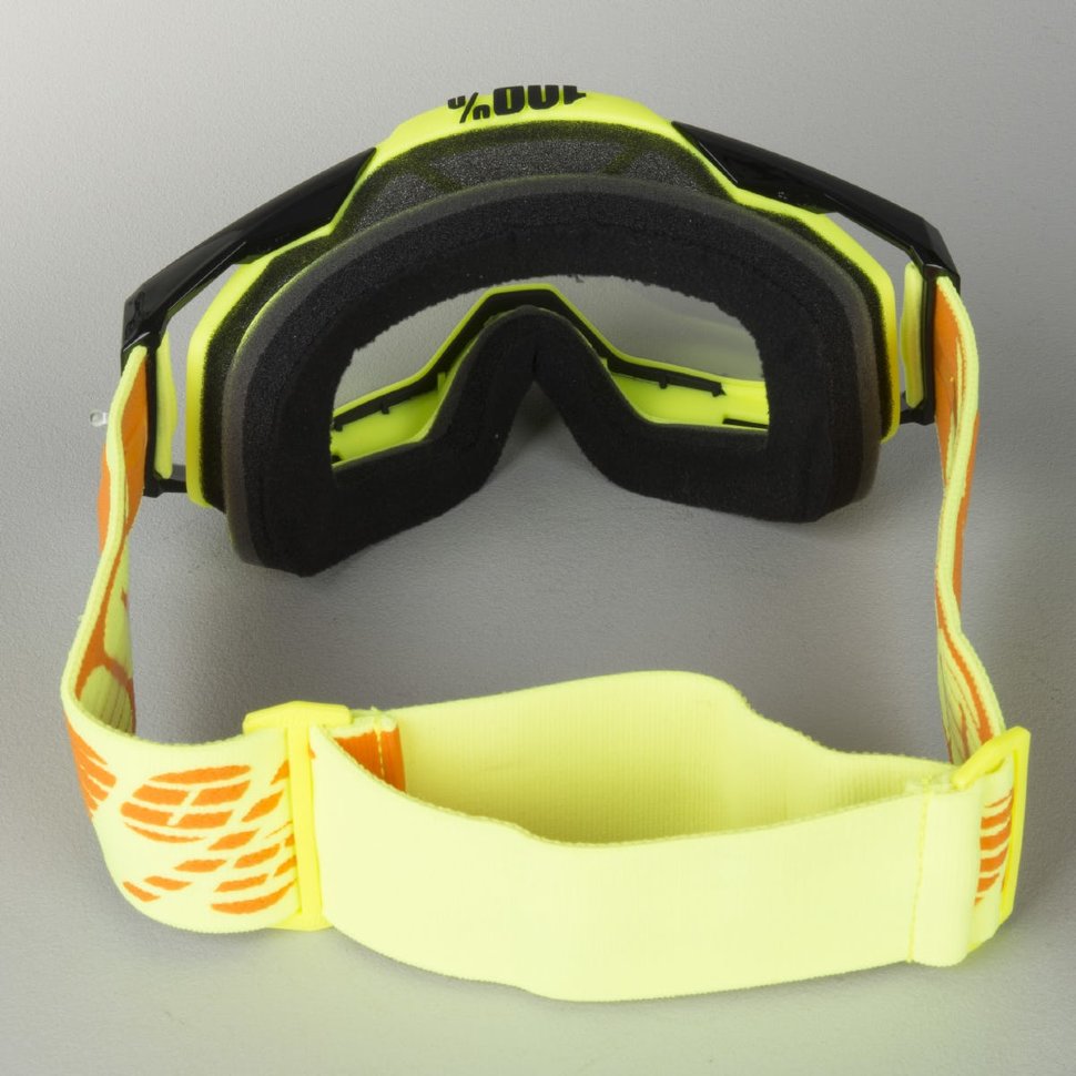 Мото очки 100% Racecraft Attack Yellow Clear Lens (50100-026-02)