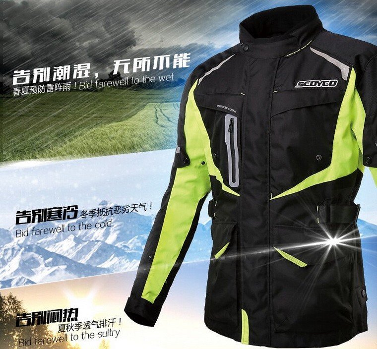 Мотокуртка Scoyco JK42 Green