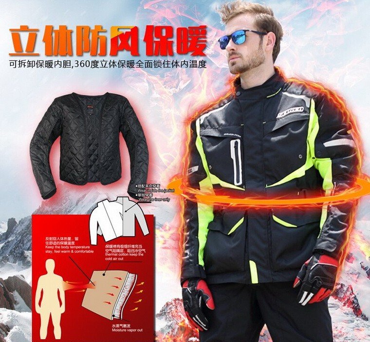 Мотокуртка Scoyco JK42 Green