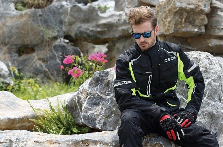 Мотокуртка Scoyco JK42 Green