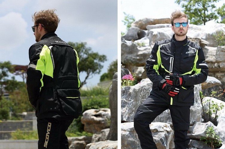 Мотокуртка Scoyco JK42 Green